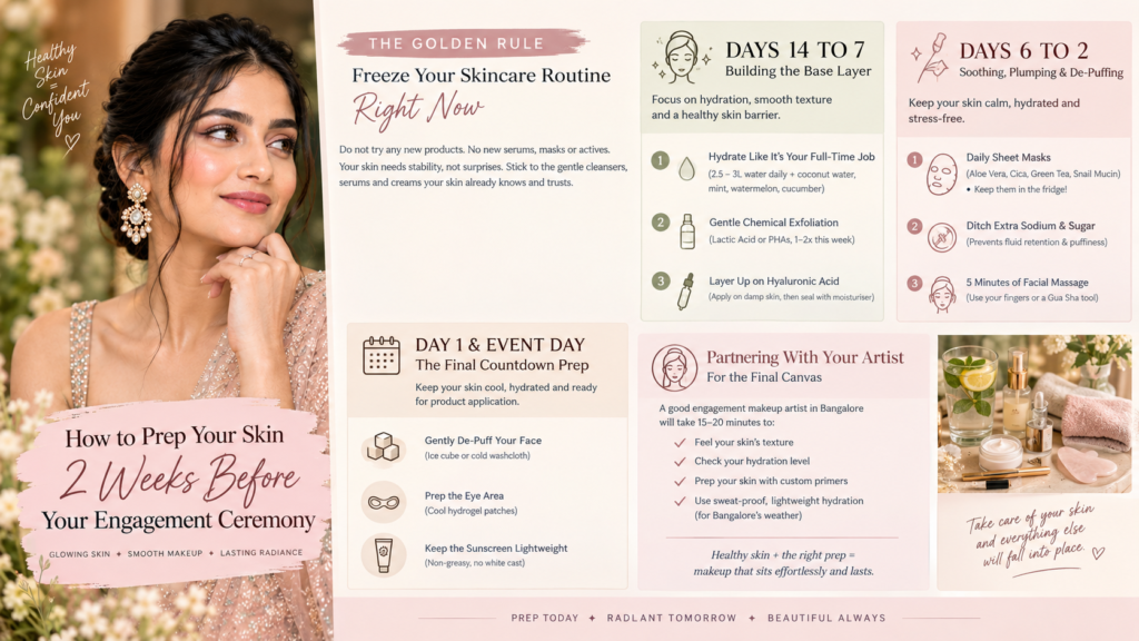 How to Prep Your Skin 2 Weeks Before Your Engagement Ceremony
