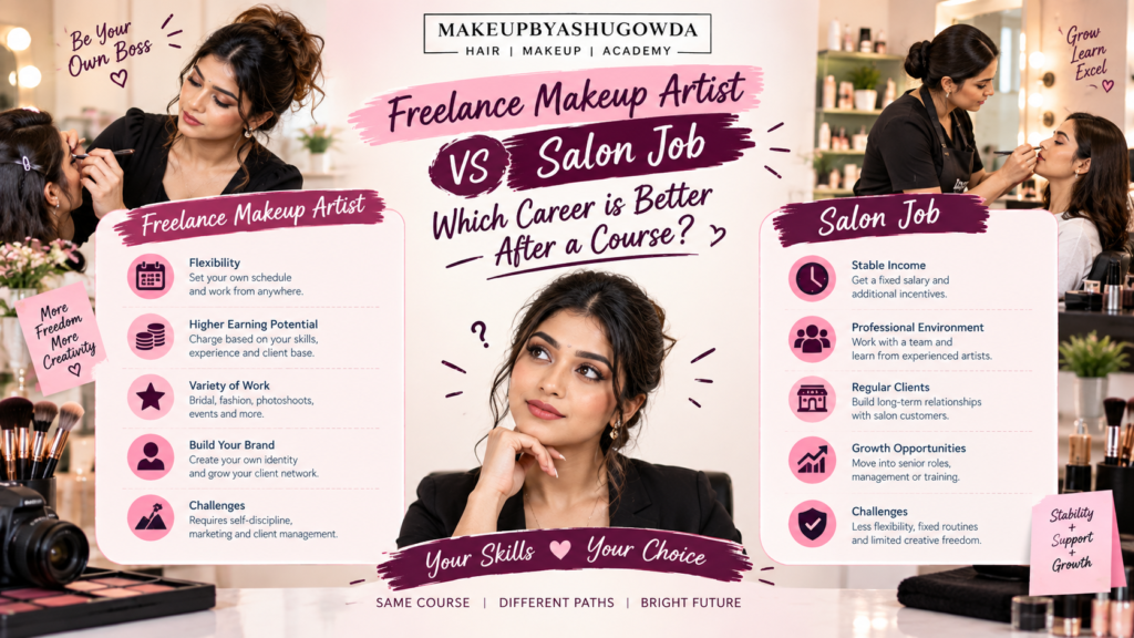 Freelance Artist vs Salon Career
