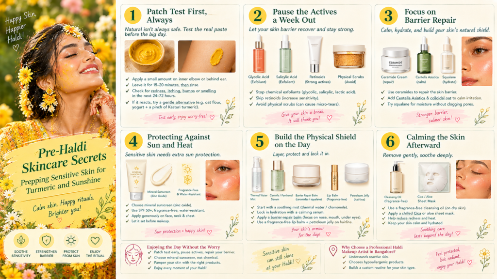 Pre-Haldi Skincare Secrets Prepping Sensitive Skin for Turmeric and Sunshine