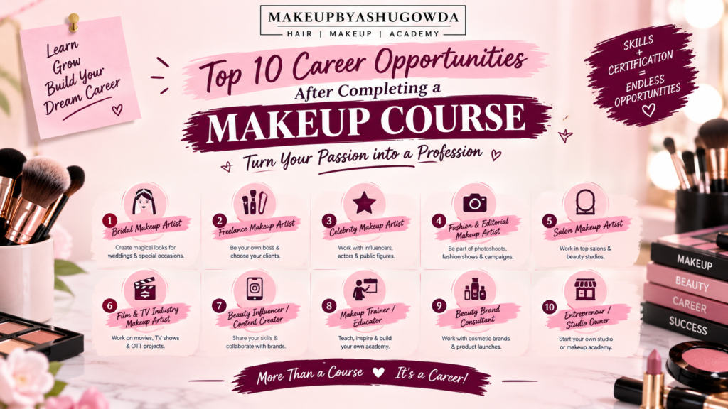 career in makeup industry