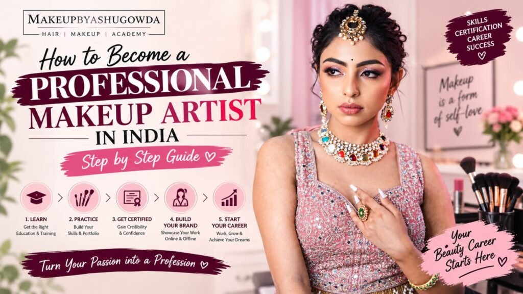 professsional make-up artist in india